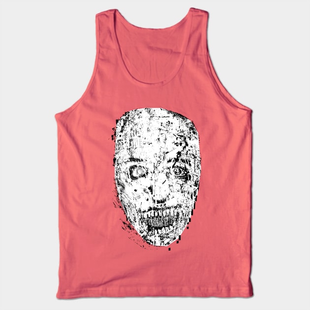 the Ultra Doomfaced Tank Top by deadsilentproductions